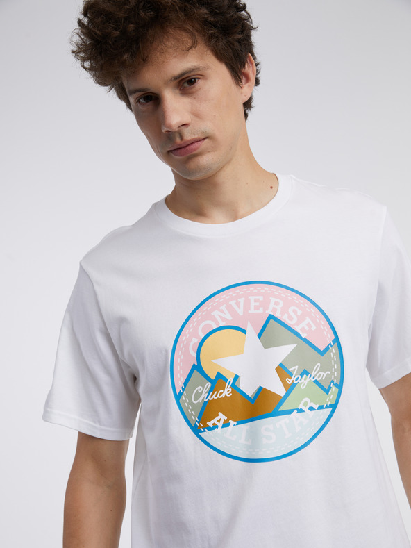 Converse Coastal Remix T-shirt Blanco