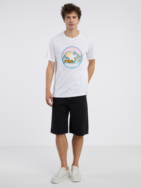 Converse Coastal Remix T-shirt Blanco