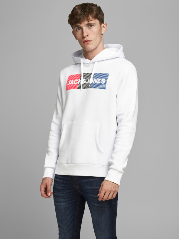 Jack & Jones Corp Sweatshirt Blanco