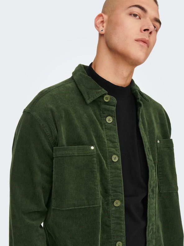 ONLY & SONS Track Shirt Verde