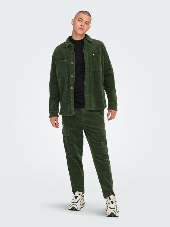 ONLY & SONS Track Shirt Verde