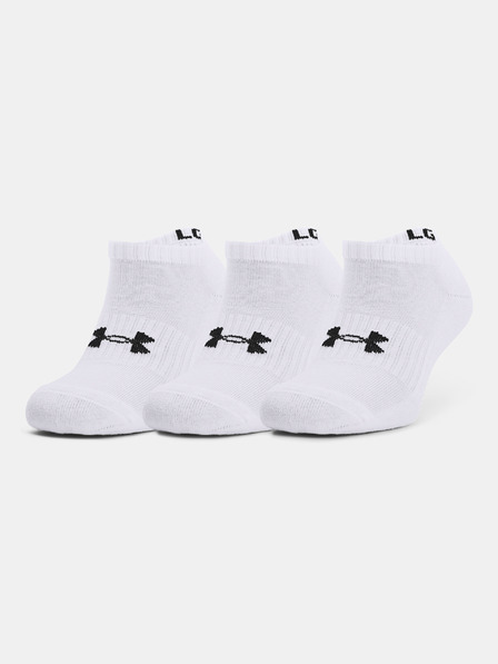 Under Armour Core No Show Ponožky 3 páry