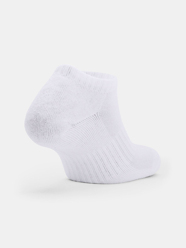 Under Armour Core No Show Set Of 3 Pairs Of Socks Blanco