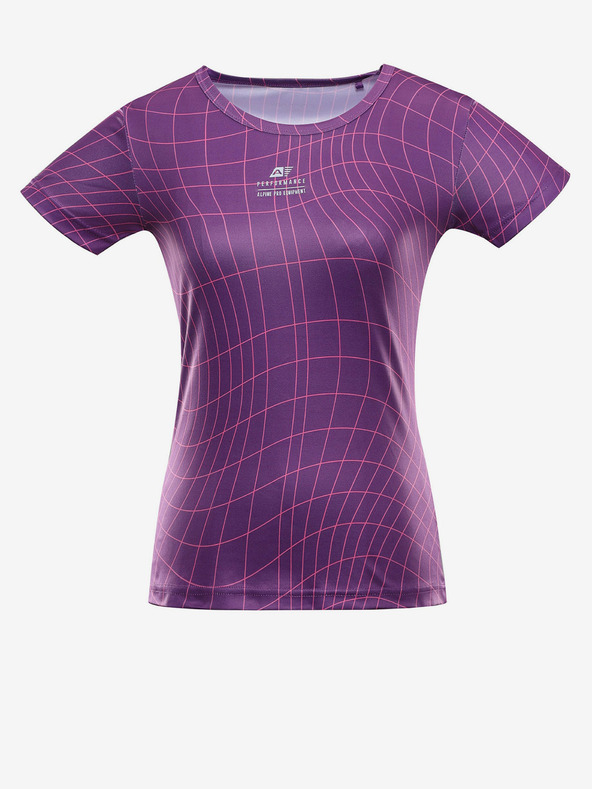 ALPINE PRO Basika T-shirt Violeta