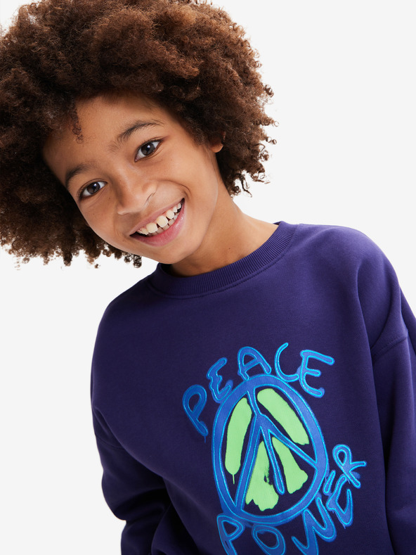 Desigual Arthur Children's Sweatshirt Azul