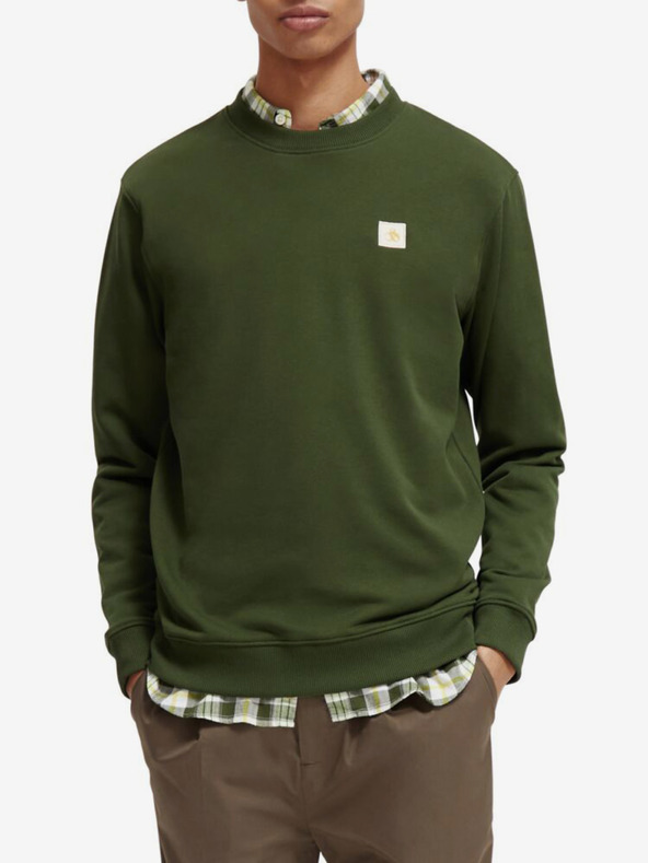 Scotch & Soda Essentials Sweatshirt Verde