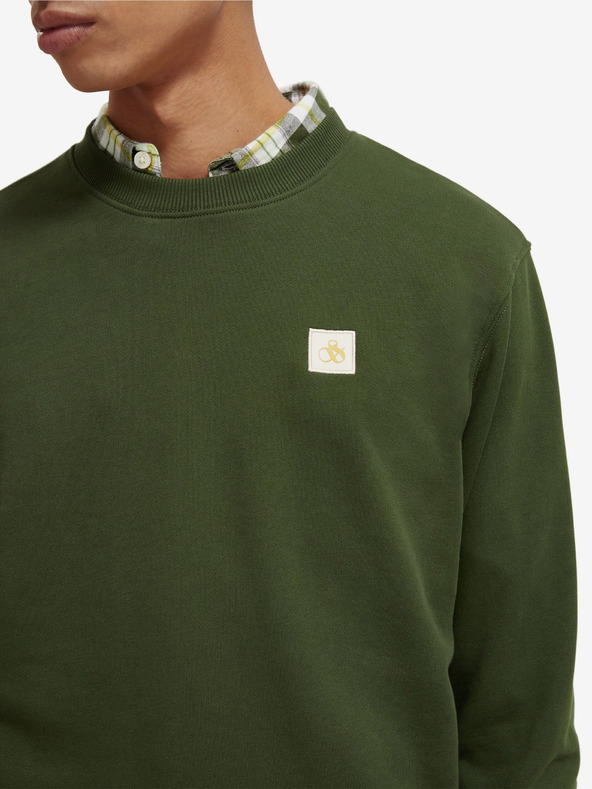 Scotch & Soda Essentials Sweatshirt Verde