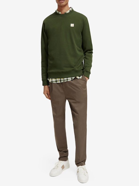 Scotch & Soda Essentials Sweatshirt Verde