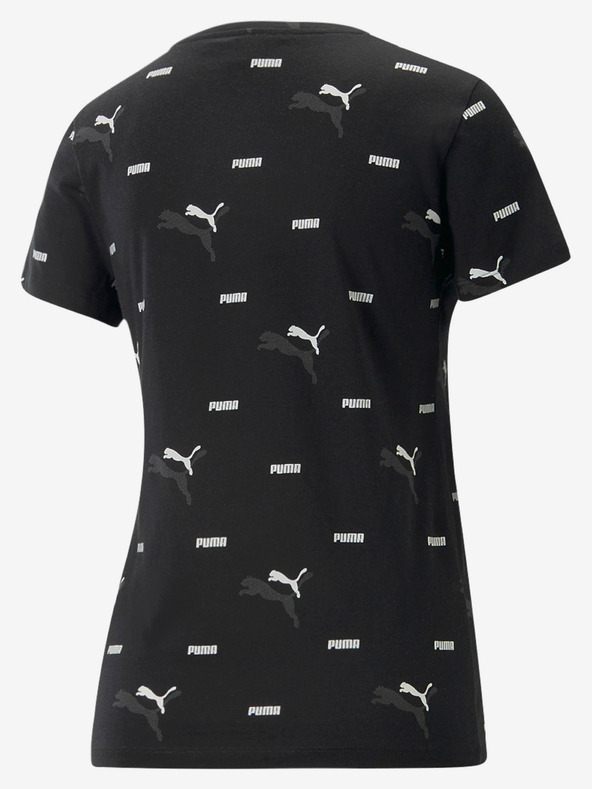 Puma Logo Power T-shirt Negro