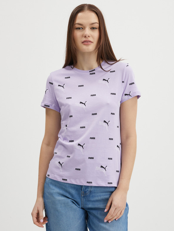 Puma Logo Power T-shirt Violeta