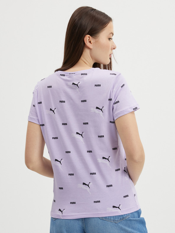 Puma Logo Power T-shirt Violeta