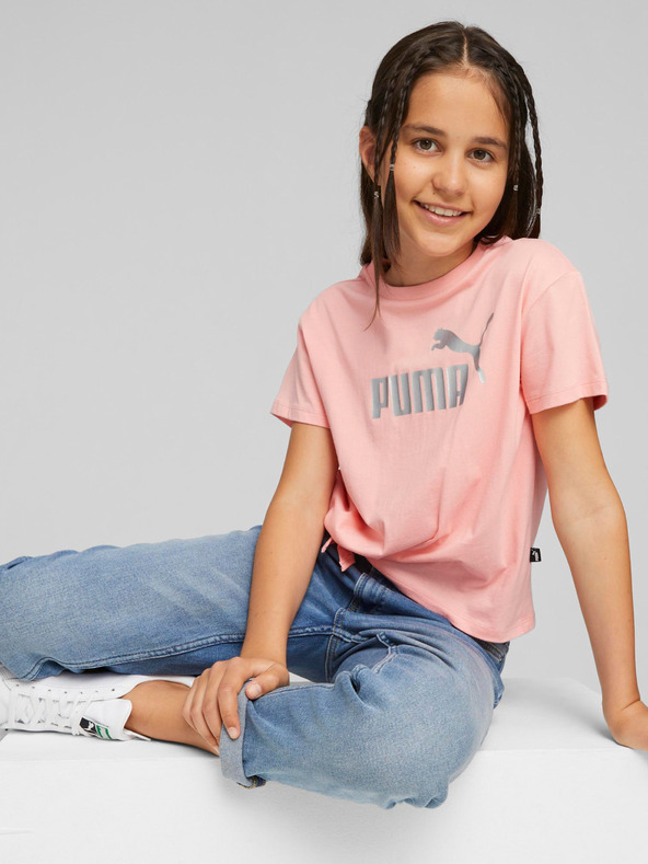 Puma ESS+ Kids T-shirt Rosa