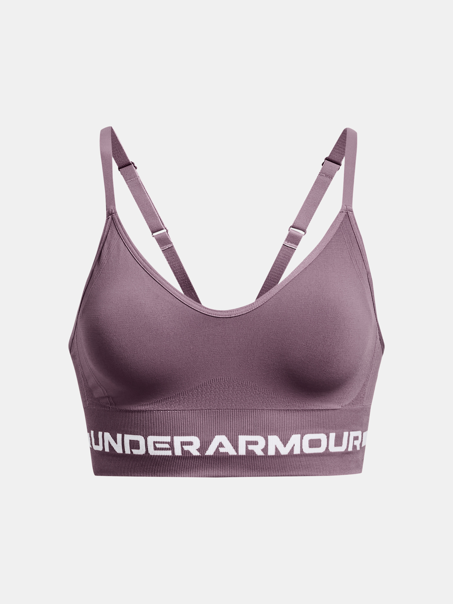 Under Armour - UA Seamless Low Long Htr Sport Bra