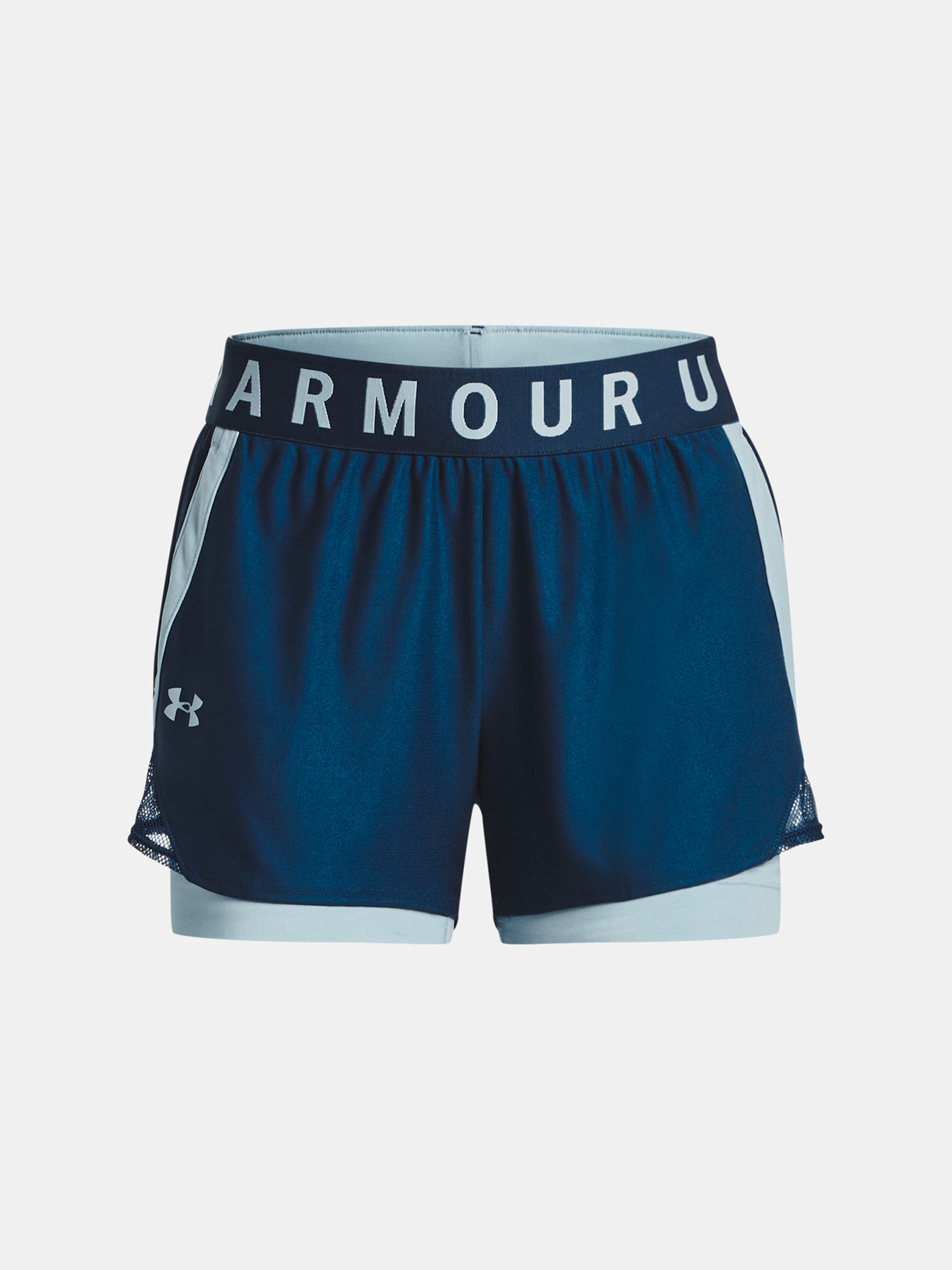 Under Armour Blue Short Shorts for Women