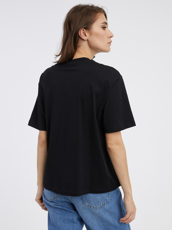 Noisy May Millie T-shirt Negro