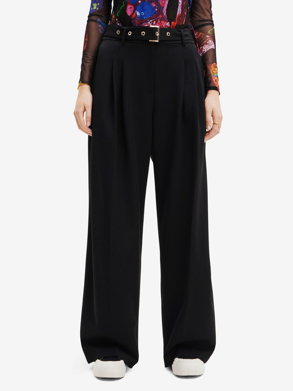 Desigual Otto Trousers Negro