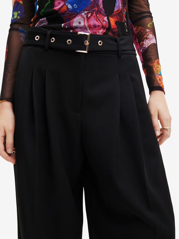 Desigual Otto Trousers Negro