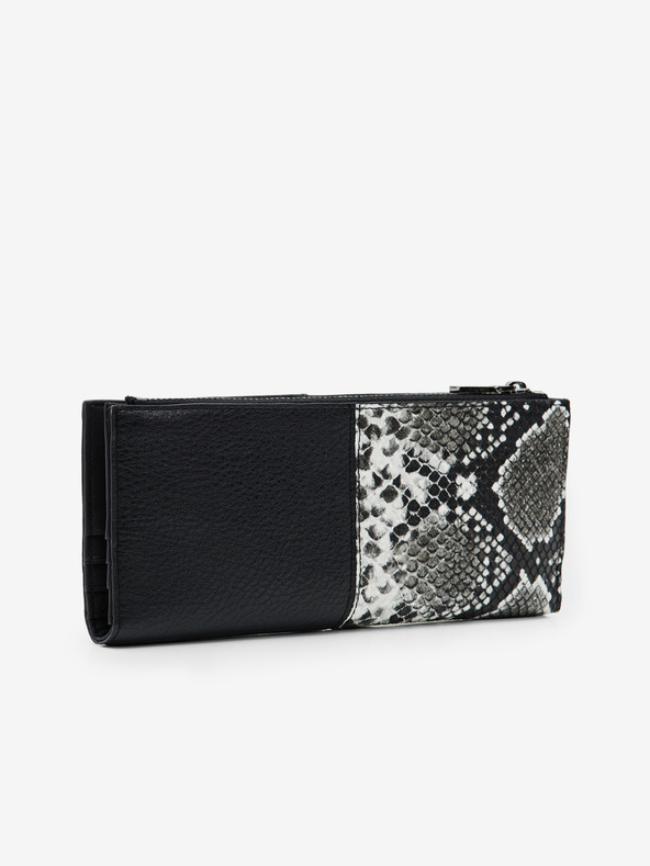 Desigual Polka Ines Wallet Negro