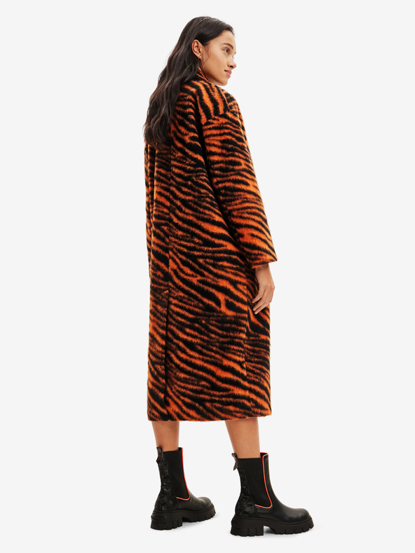 Desigual Esmeralda Coat Naranja