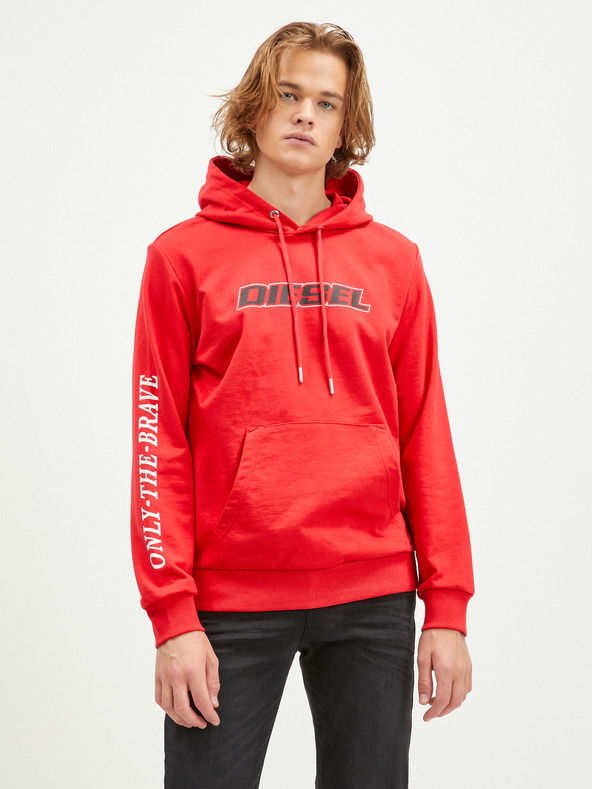 Diesel Sudadera Rojo