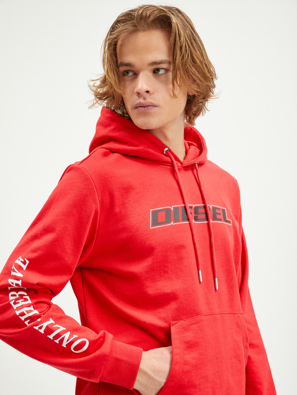 Diesel Sudadera Rojo