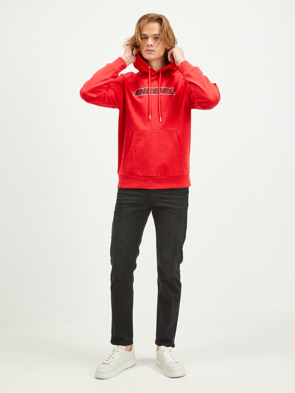 Diesel Sudadera Rojo