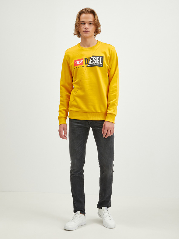 Diesel Sudadera Amarillo