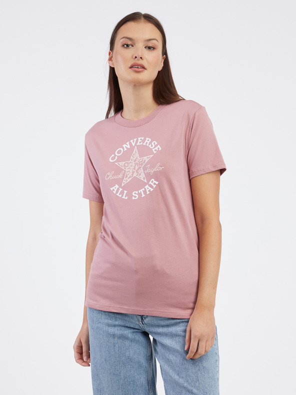 Converse Chuck Taylor Floral Koszulka Różowy