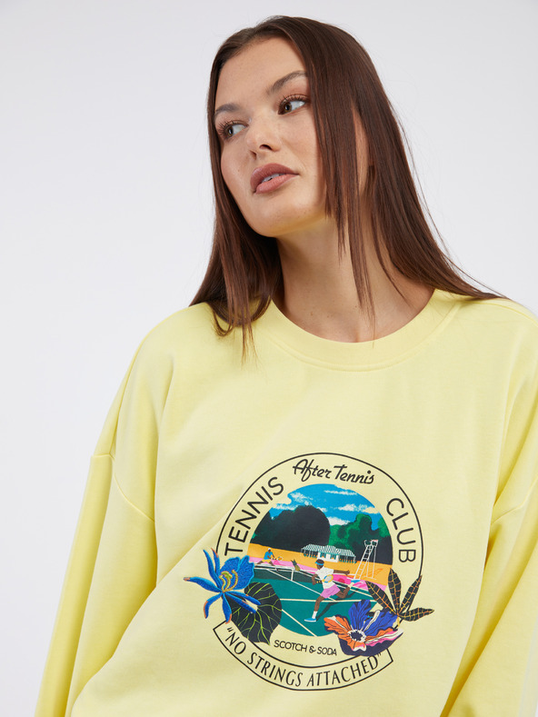 Scotch & Soda Sudadera Amarillo