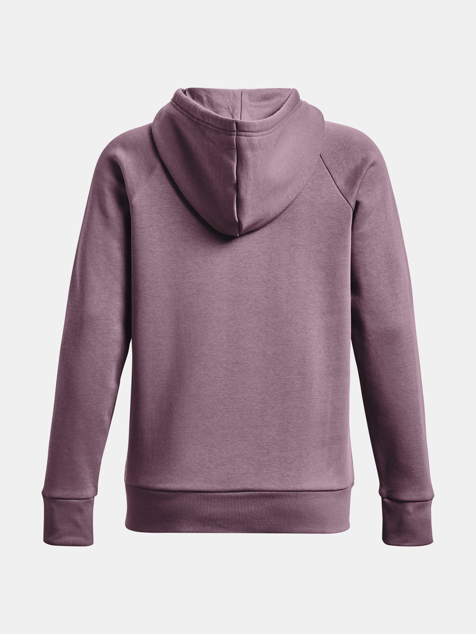 Under Armour Women's Hooded Sweatshirt Rival Fleece Big Logo  (Black)-1379501-500