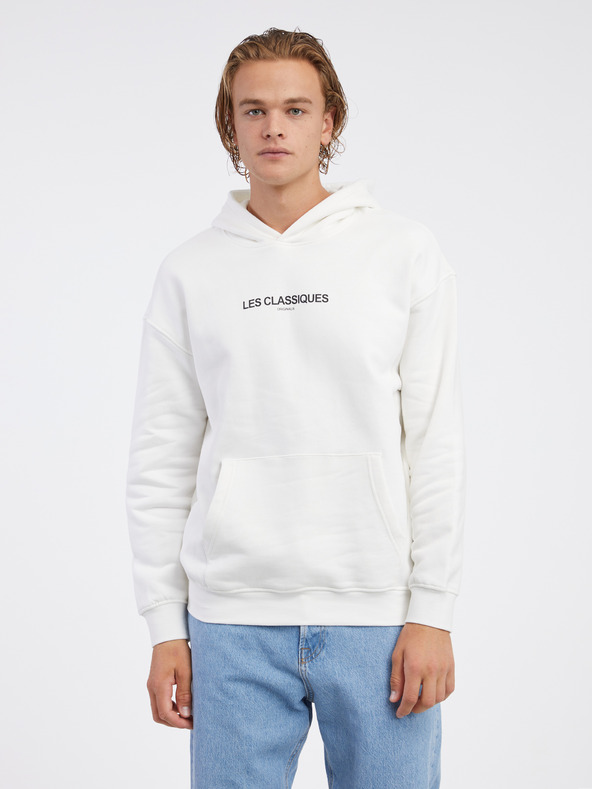 ONLY & SONS Les Sweatshirt Blanco