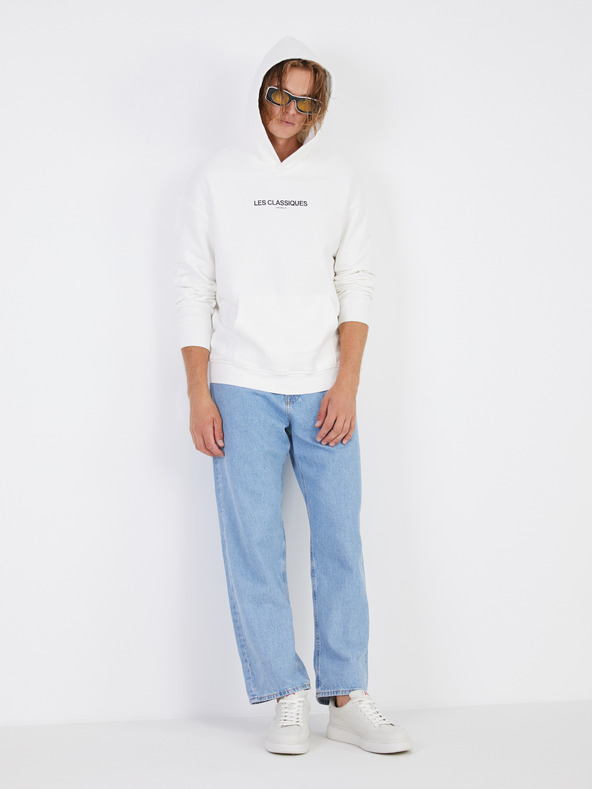 ONLY & SONS Les Sweatshirt Blanco