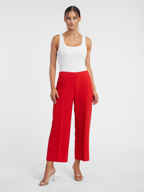 Orsay Trousers Rojo