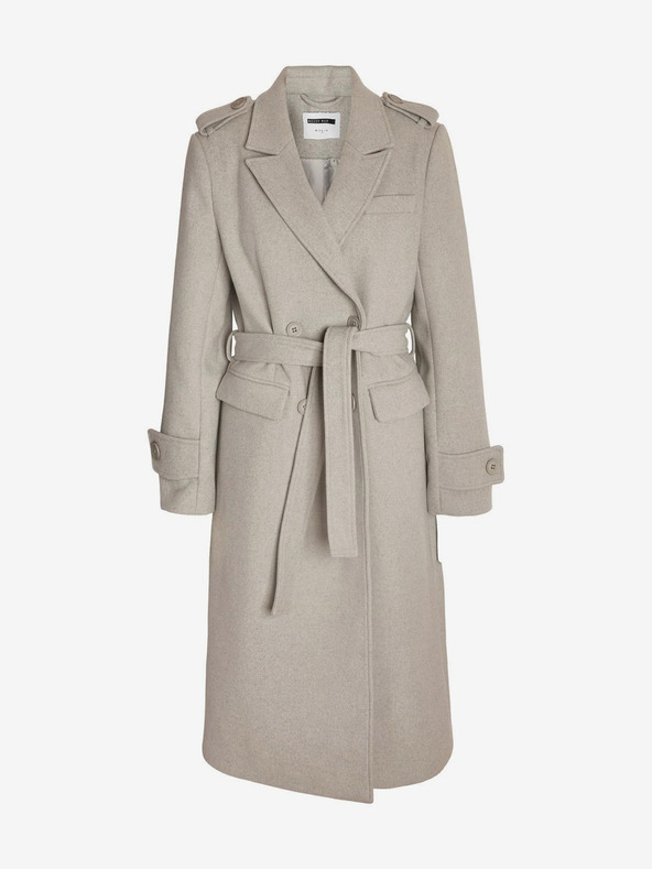 Noisy May Leony Coat Gris