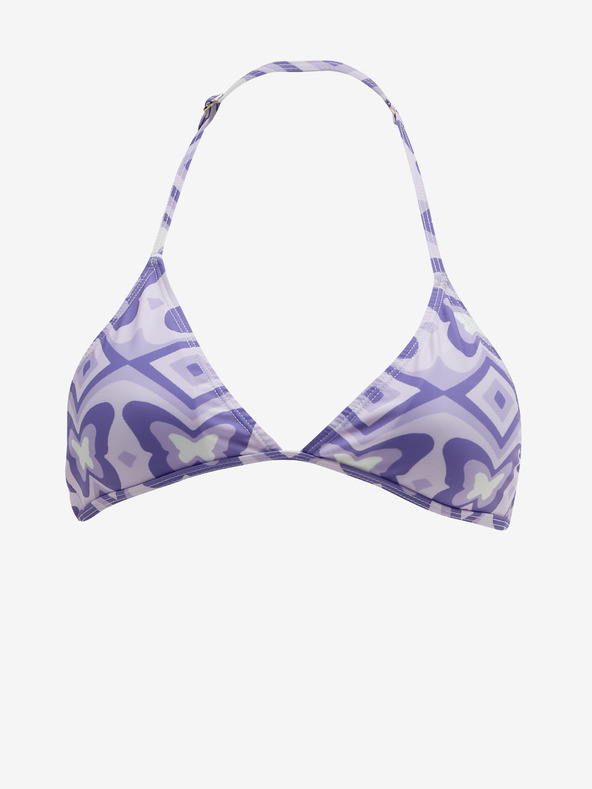 Noisy May Smiley Bikini Top Violeta