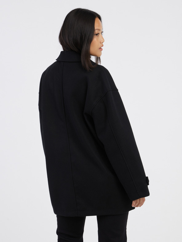 Noisy May Alicia Coat Negro