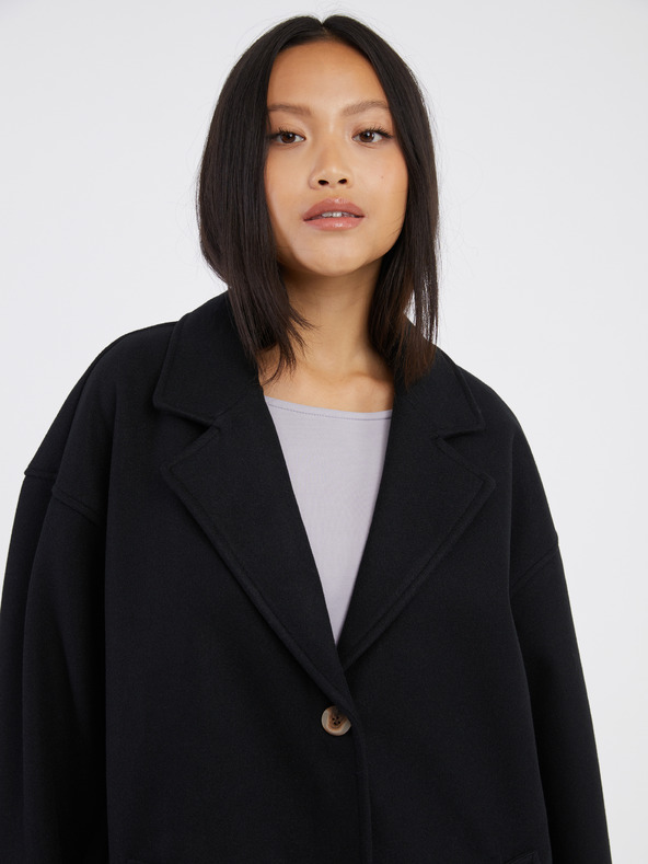 Noisy May Alicia Coat Negro