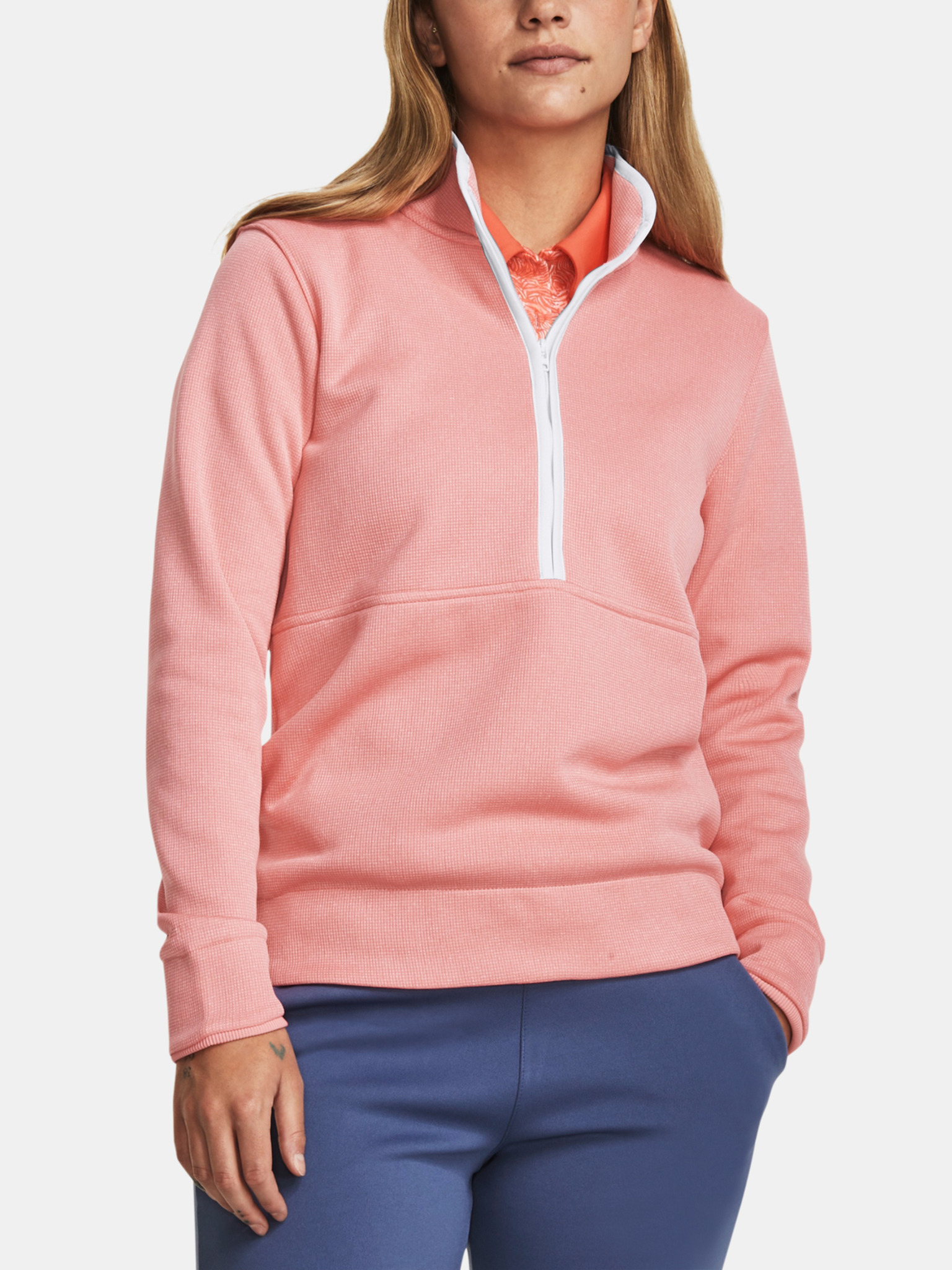 UNDER ARMOUR WOMENS PINK STORM 1 HOODIE SIZE XL