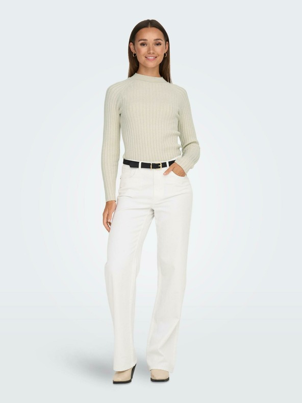 Jacqueline De Yong Magda Sweater Blanco