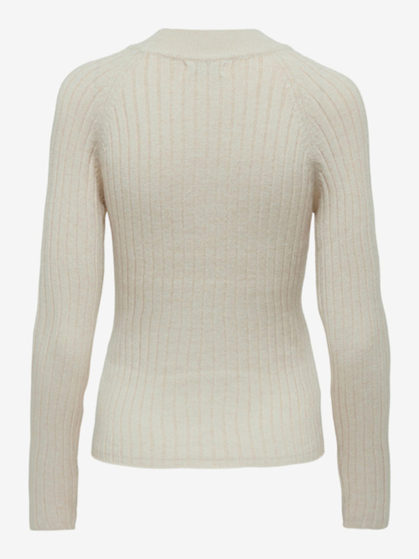 Jacqueline De Yong Magda Sweater Blanco