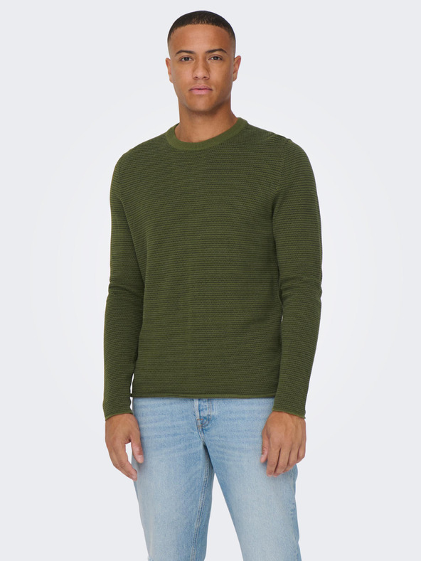 ONLY & SONS Niguel Sweater Verde