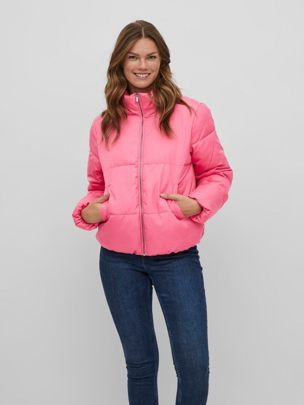 Vila Tate Winter Jacket Rosa