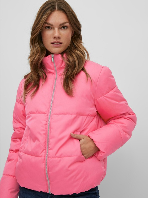 Vila Tate Winter Jacket Rosa