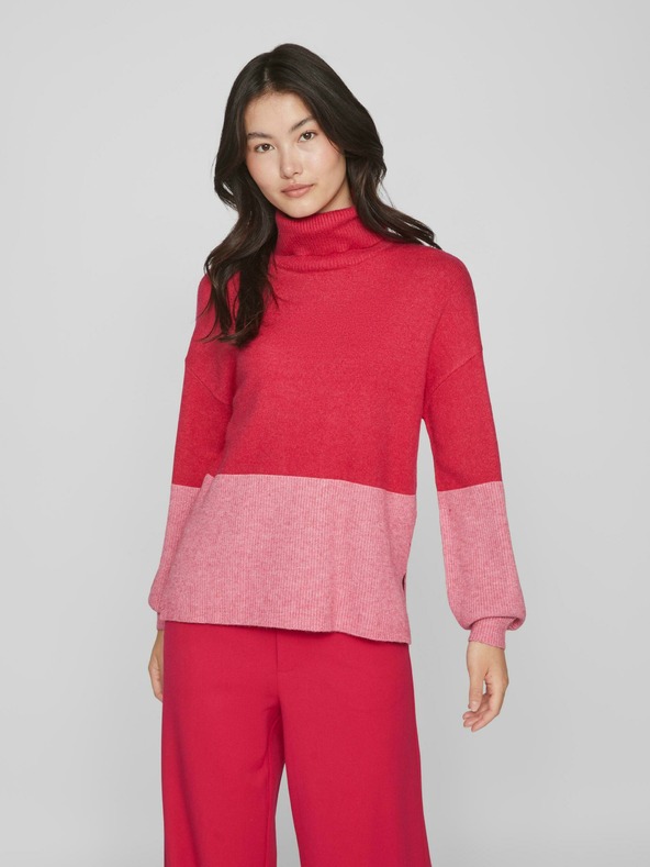 Vila Ril Turtleneck Rosa