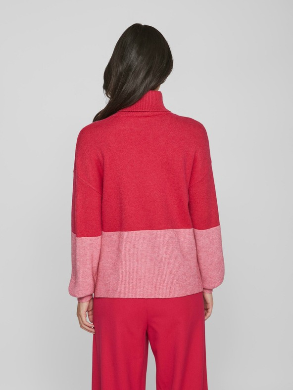 Vila Ril Turtleneck Rosa