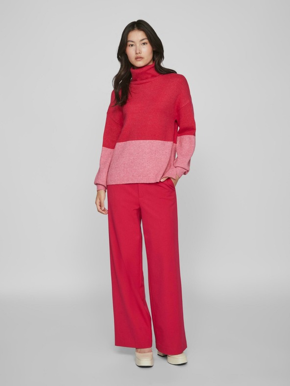 Vila Ril Turtleneck Rosa