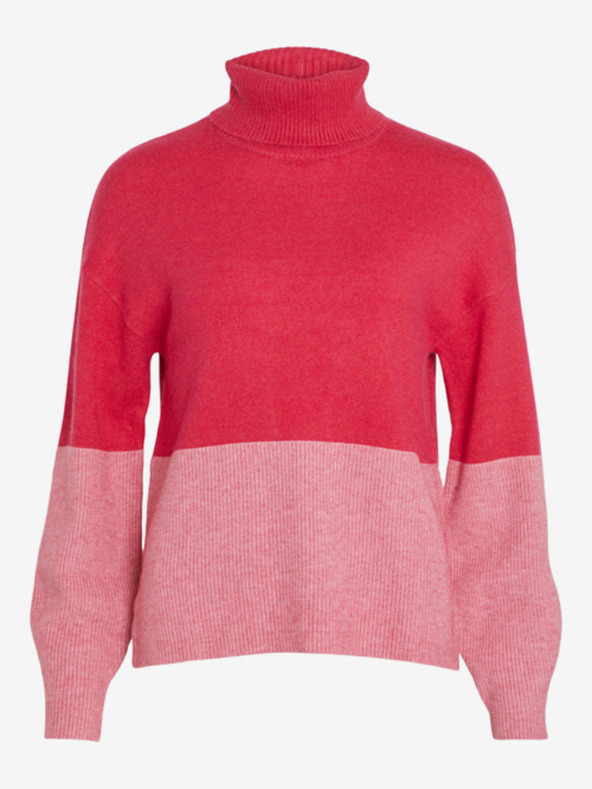 Vila Ril Turtleneck Rosa