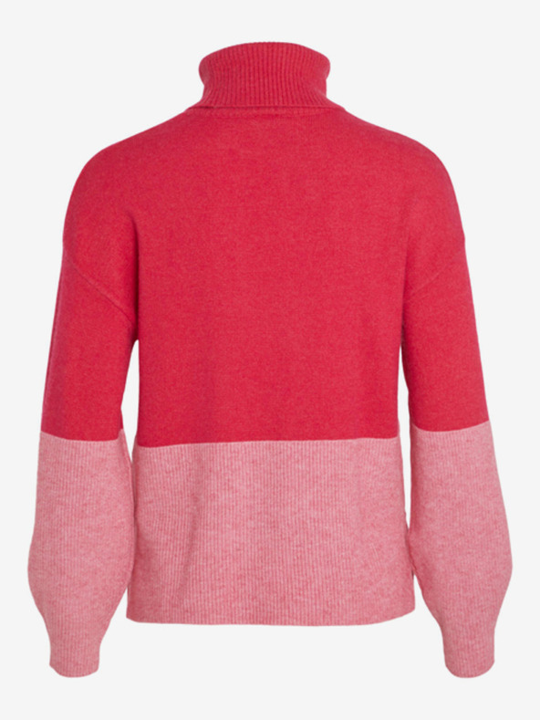 Vila Ril Turtleneck Rosa