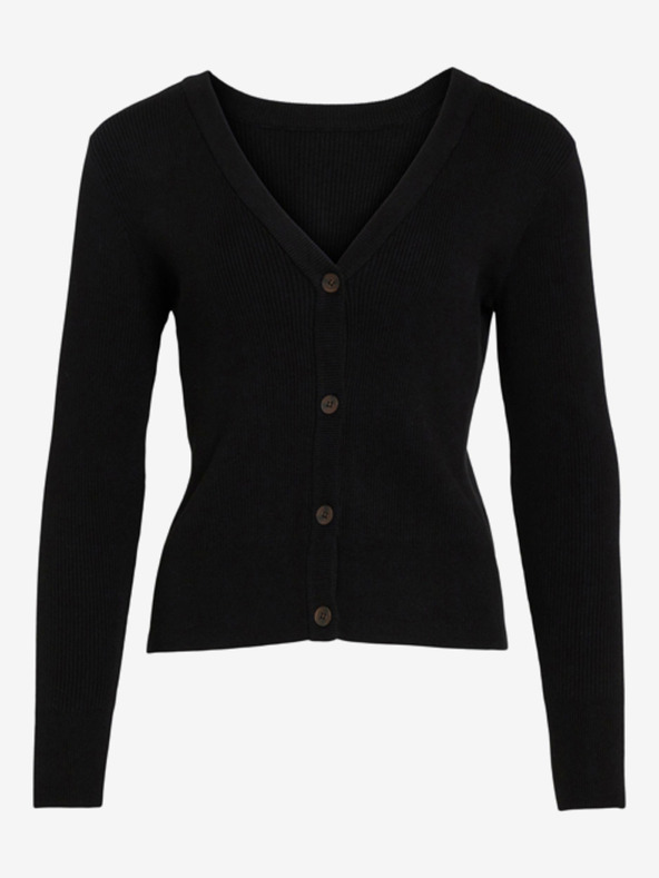 Vila Comfy Cardigan Negro