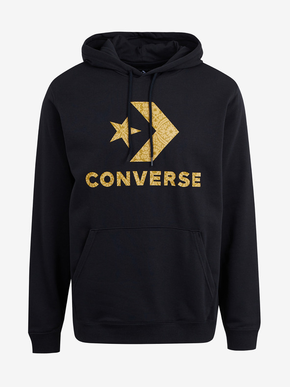 Converse Go-To Star Chevron Sweatshirt Negro